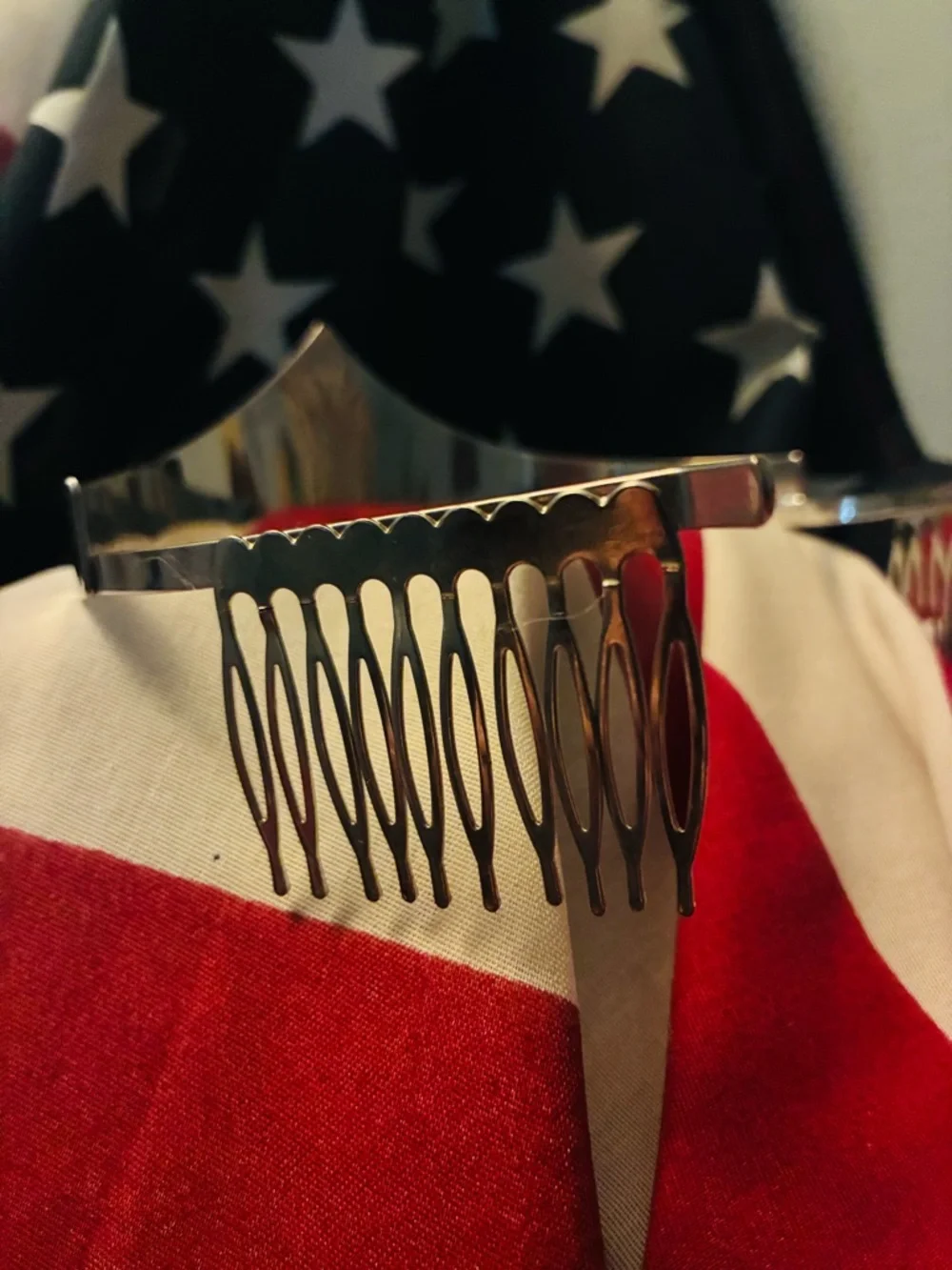 DC Comics Wonder Woman’s Deluxe Tiara Steel Costume Accessory - Picture 9 of 13